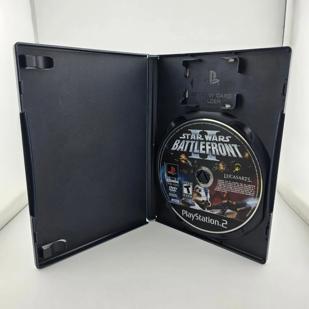 Star Wars Battlefront II PS2 2004 Game No Inserts Untested‎ AS IS